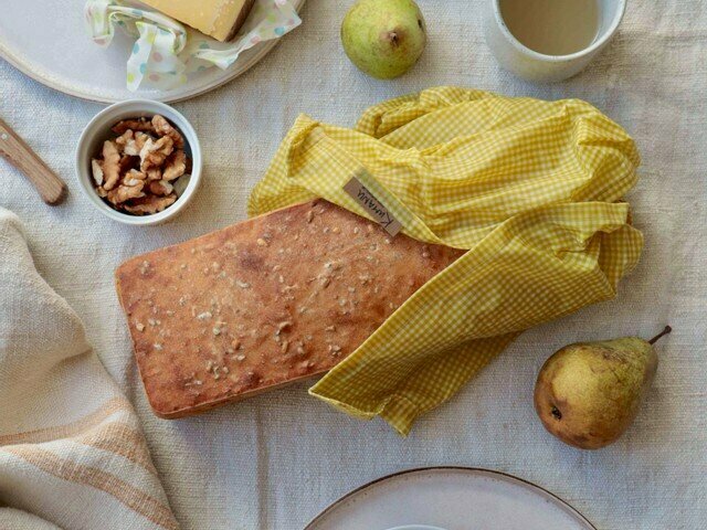 Bienenwachs-Brottuch